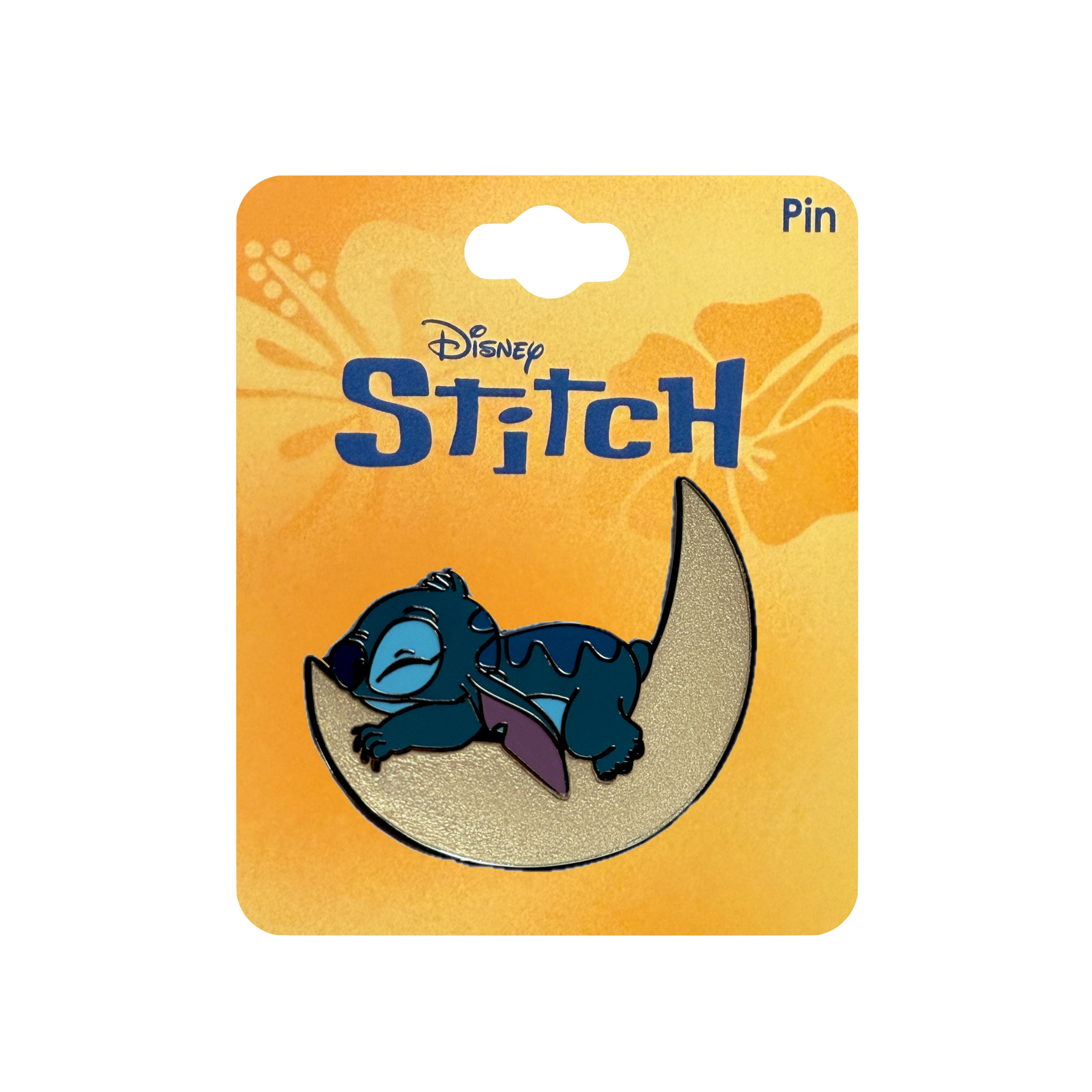 Stitch Sleeping on Moon - pin LE 400