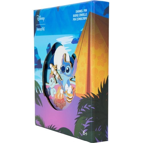 Lilo & Stitch Camping Cuties 3-Inch Jumbo Box Pin