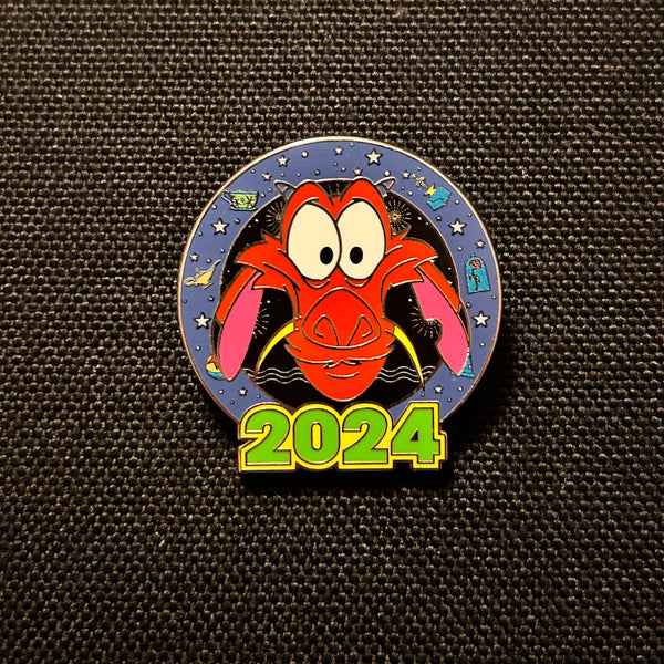 Mushu Mulan 2024 Mystery Box Disney Pin