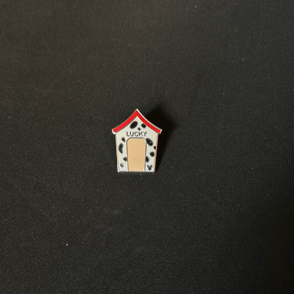 Lucky doghouse pin