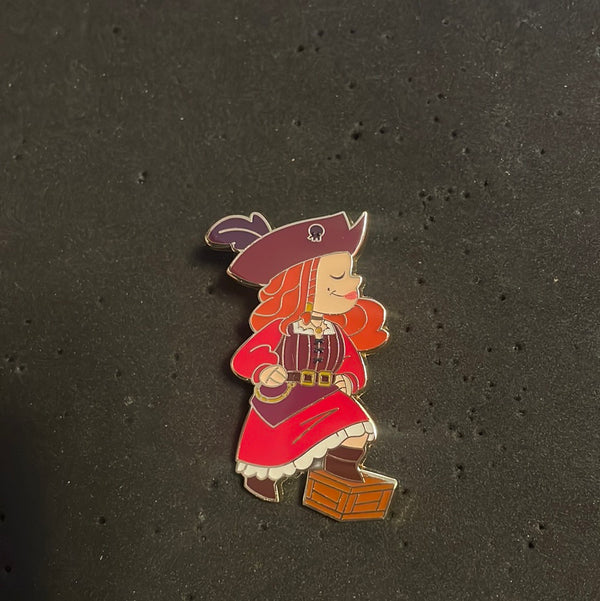 Redd The Pirate Pirates Of The Caribbean Booster Pack Disney Pin