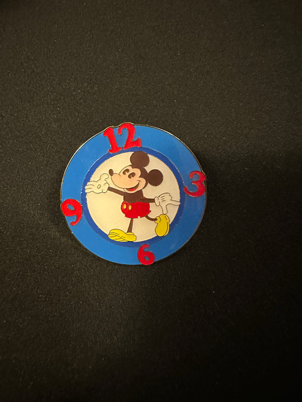 Mickey clock pin