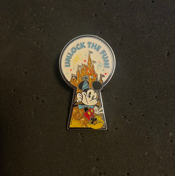 Disney Parks Mickey's Mouse 90th Birthday Celebration Unlock The Fun Pin