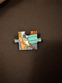 Loungefly Triton Mermaid puzzle piece pin