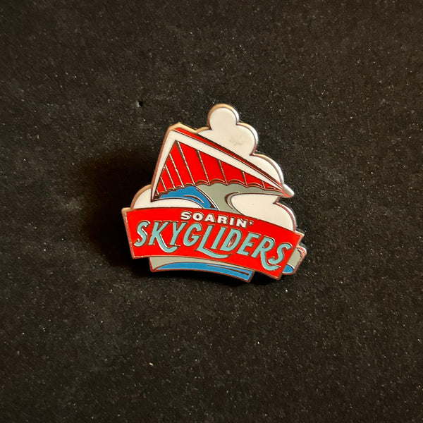 2016 Disney Mascots Soarin Red Skygliders with Clouds Mystery Trading Pin