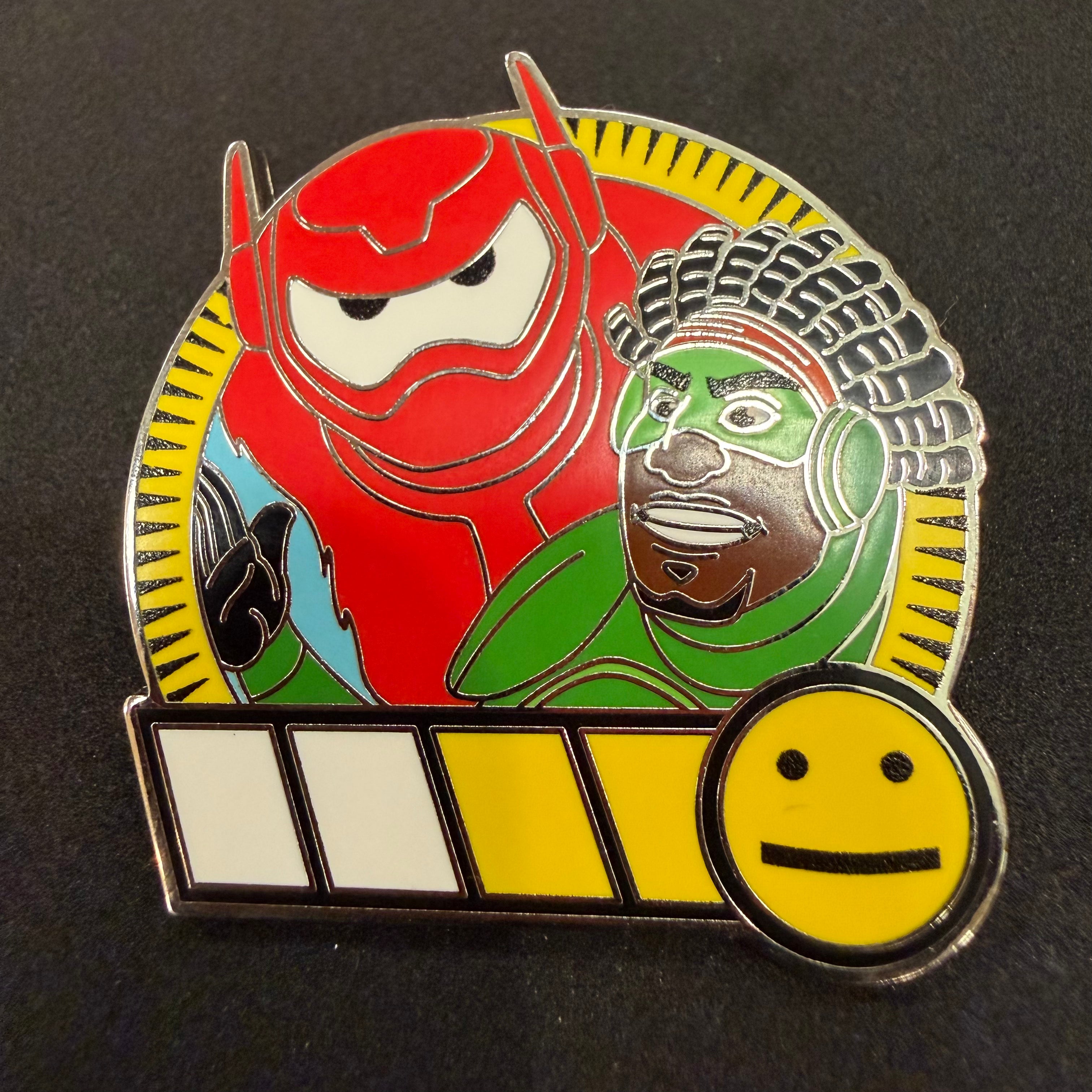 Disney Pin Big Hero 6 Mystery - Armor Baymax and Wasabi (A0)