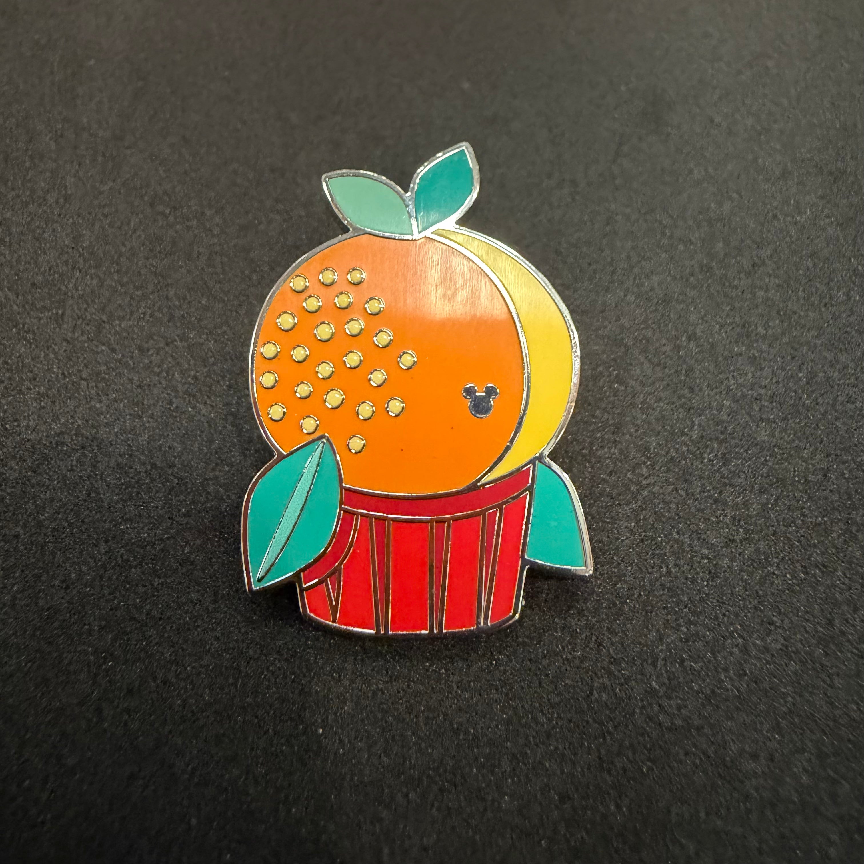 2025 WDW Disney World Wave B Cupcake Sweet Treats Hidden Mickey Orange Bird Pin