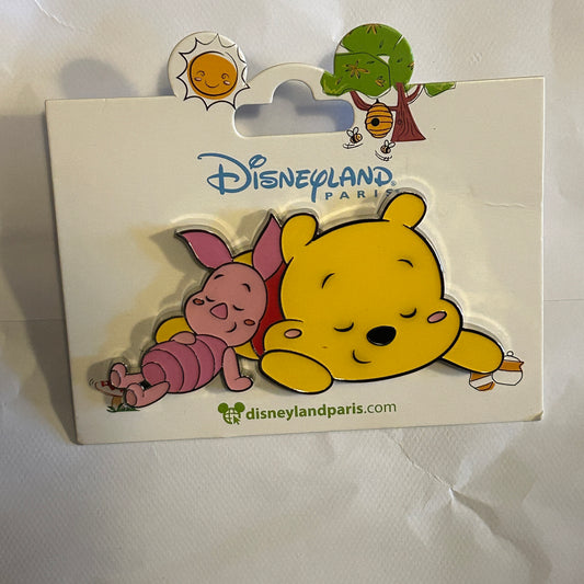 Disney DLP DLRP Disneyland Paris Baby Winnie The Pooh Piglet Pin 2024 Jumbo
