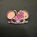 Disney Disneyland Ear Hat Hidden Mickey Pin 2025 Angel Lilo & Stitch Wave B Pin