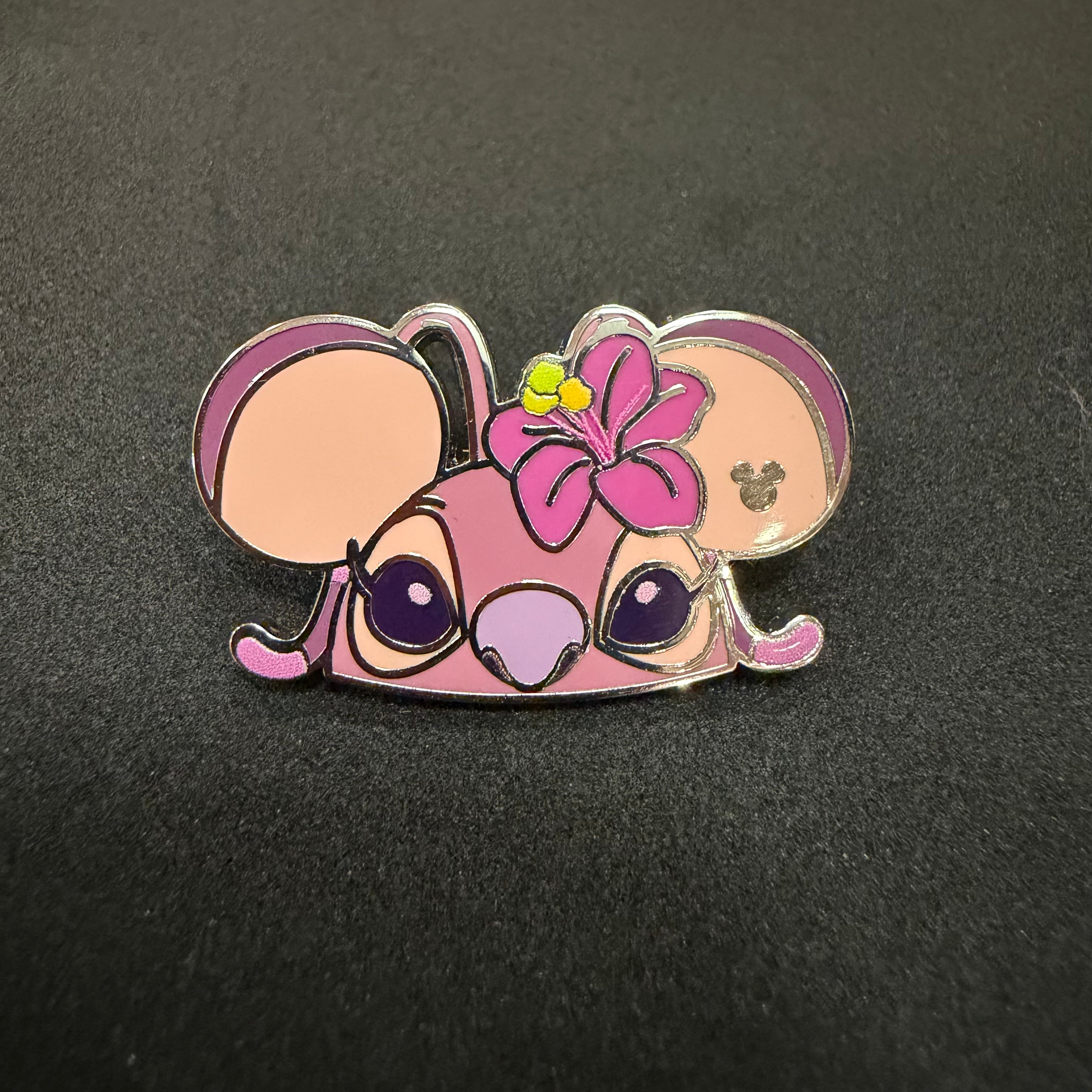 Disney Disneyland Ear Hat Hidden Mickey Pin 2025 Angel Lilo & Stitch Wave B Pin