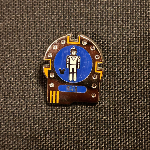 Disney Pin DLR 2017 Hidden Mickey Signs Space Mountain Men Restroom Pin
