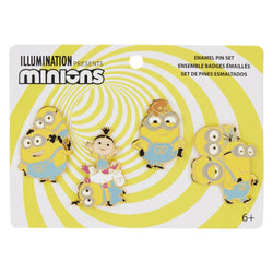 Minions Despicable Me 4pc Pin Set