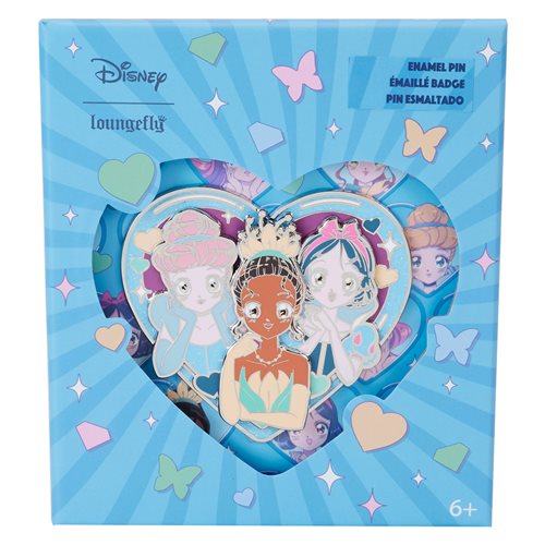 Disney Princess Manga Style 3-Inch Jumbo Box Pin