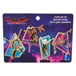 pider-Man: Across the Spider-Verse 4pc Pin Set