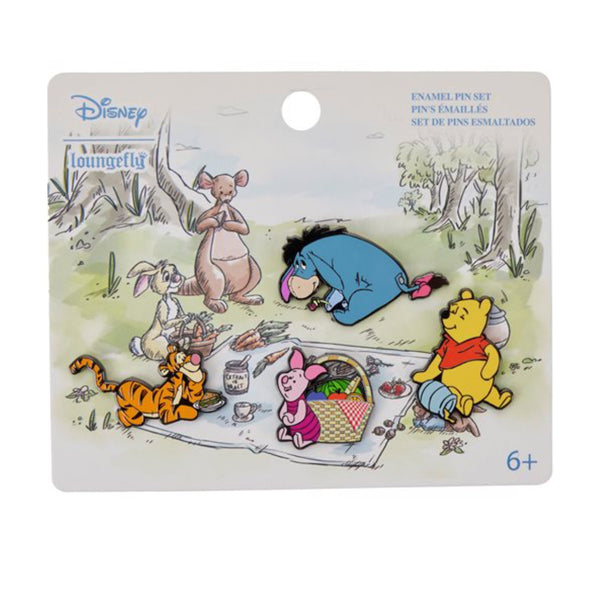 Winnie the Pooh 4pc Pin Set