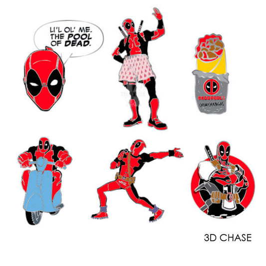 Deadpool Blind Box Marvel Pins