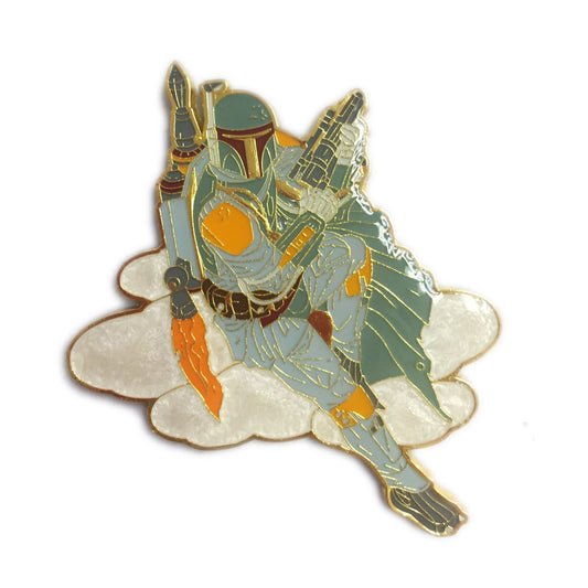 Boba Mandalorian Secure the Asset Pin - Limited Edition of 600