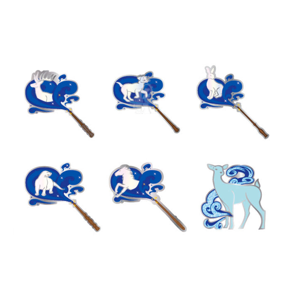 Harry Potter Patronus' Blind Box Pins