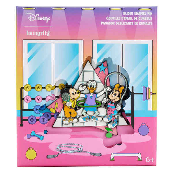 Disney Mousercise Sliding Pin