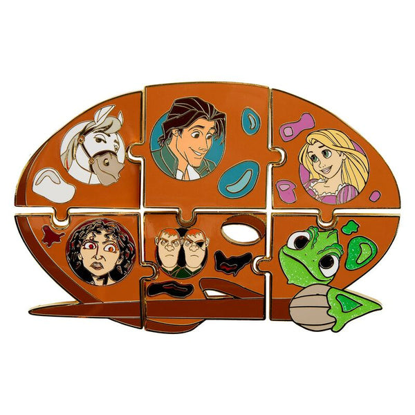 Tangled Paints Puzzle Blind Box Disney Pins