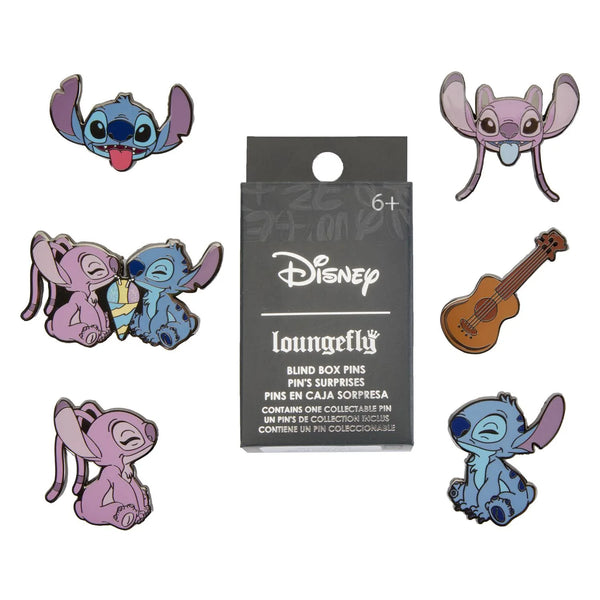 Stitch and Angel Box Disney Pins