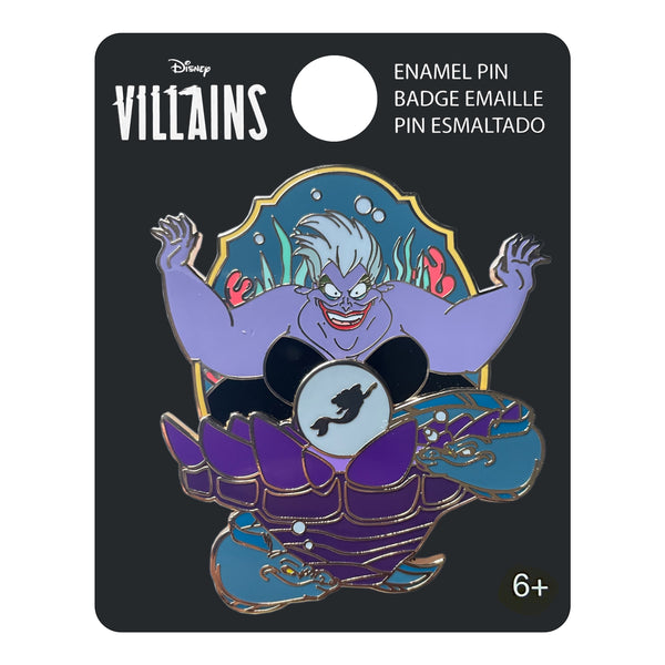 Ursula  - Villains Crest Pin